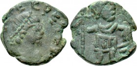 LEO I (457-474). Nummus. Uncertain mint.