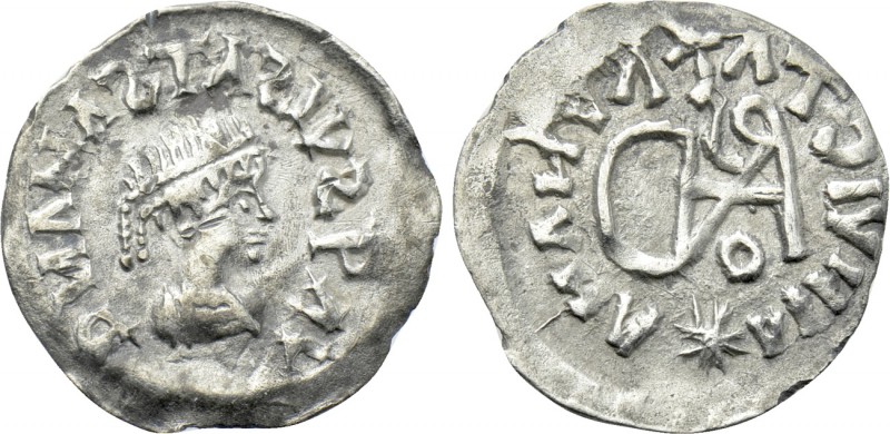 GEPIDS. Theodoric (489-526). 1/4 Siliqua. Sirmium. In the name of Byzantine empe...