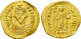 PHOCAS (602-610). GOLD Solidus. Constantinople.