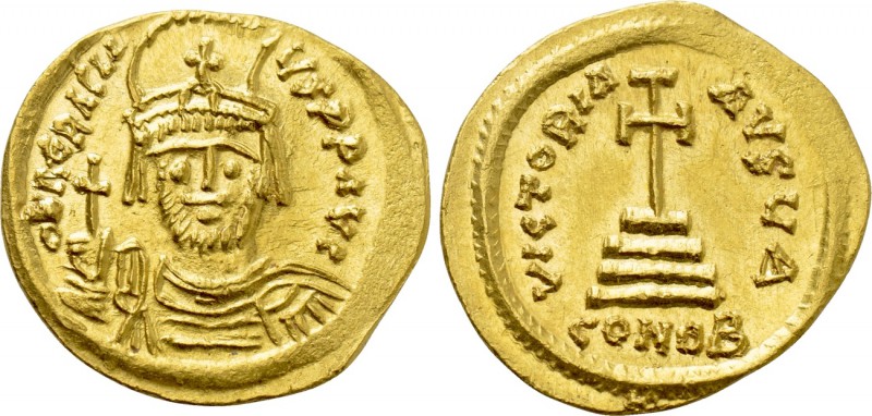 HERACLIUS (610-641). GOLD Solidus. Constantinople. 

Obv: δ N ҺЄRACLIVS P P AV...