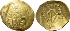ALEXIUS I COMNENUS (1081-1118). GOLD Hyperpyron. Thessalonica.