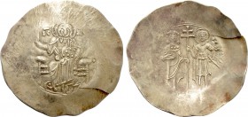 JOHN II COMNENUS (1118-1143). EL Aspron Trachy Nomisma. Constantinople.