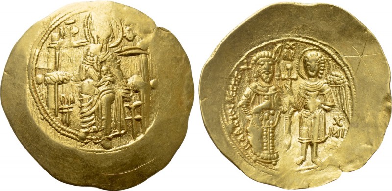 ISAAC II ANGELUS (First reign, 1185-1195). GOLD Hyperpyron. Constantinople. 

...