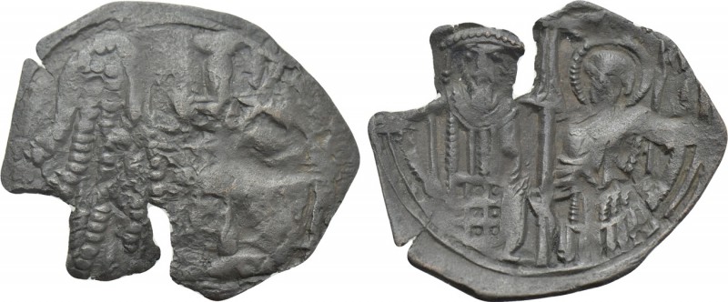 MICHAEL VIII PALAEOLOGUS (1261-1282). Trachy. Thessalonica. 

Obv: St. Michael...