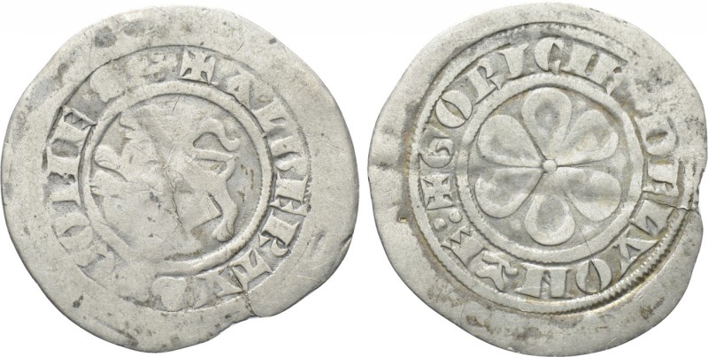 HOLY ROMAN EMPIRE. Görz (Gorizia). Albrecht II (1258-1304). Denar. Lienz. 

Ob...
