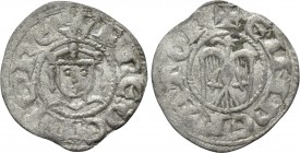 ITALY. Sicily. Enrico IV (1194-1197). Denaro. Messina or Palermo.