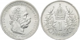AUSTRIA. Franz Joseph I (1848-1916). Corona (1897). Wien (Vienna).