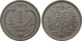 AUSTRIA. Franz Joseph I (1848-1916). Heller (1899). Wien (Vienna).