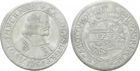 GERMANY. Olmütz. Karl II von Liechtenstein (1664-1695). 6 Kreuzer (1674).