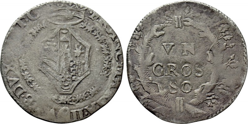 ITALY. Urbino. Francesco Maria II della Rovere (1574-1624). Grosso. 

Obv: FRA...