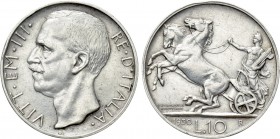 ITALY. Vittorio Emanuele III (1900-1946). 10 Lire (1930-R). Rome.