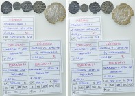 5 Medieval Coins of Italy.