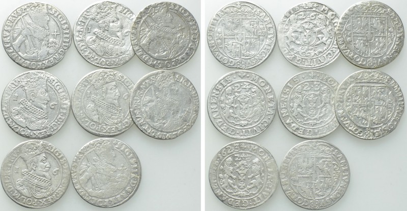 8 Coins of Poland. 

Obv: .
Rev: .

. 

Condition: See picture.

Weight...