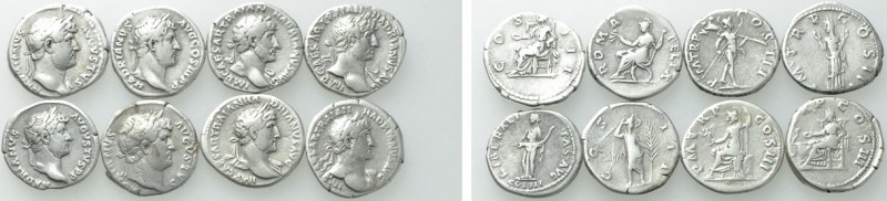 8 Denari of Hadrian. 

Obv: .
Rev: .

. 

Condition: See picture.

Weig...