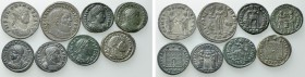 8 Late Roman Coins.