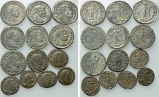 13 Coins of the Tetrarchy.