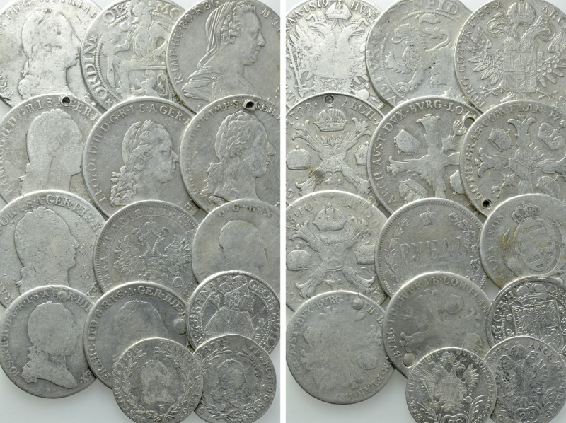 14 Modern Silver Coins.

Obv: .
Rev: .

.

Condition: See picture.

Wei...