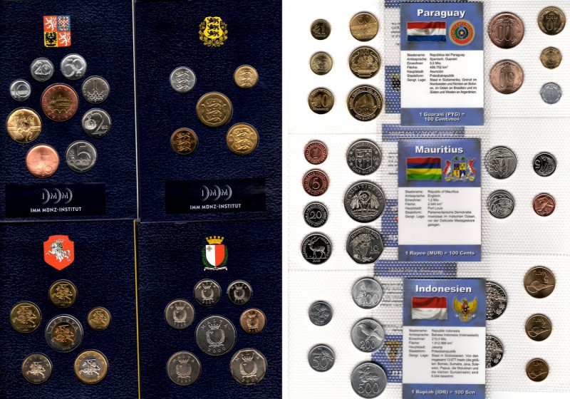 44 Coin Sets. 

Obv: .
Rev: .

. 

Condition: See picture.

Weight: g....