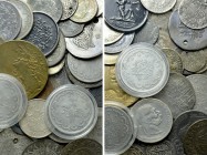 Circa 55 Modern Coins.