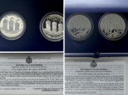 2 Euro Coin Sets of San Marino ("Olimpiadi di Athene", 2003; "Benvenuto Euro", 2002).