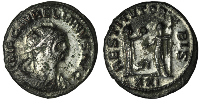 Aurelian (AD 270-275). Antioch
Silvered Antoninianus (22mm, 3,72g)