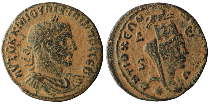 SYRIA. Seleucis and Pieria. Antioch. Philip I (AD 244-249)
AE Bronze (29mm, 11,8...