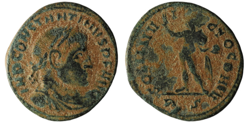 Constantine I 'the Great' (AD 307/10-337). Rome
AE Follis (20mm, 2,69g)