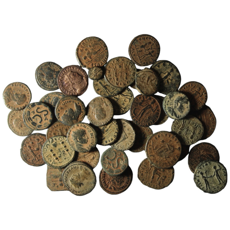 50 pieces mixed coins / SOLD AS SEEN, NO RETURN!
Artificial sandpatina