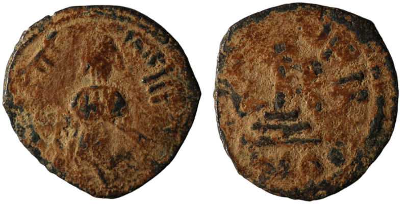 ISLAMIC, Umayyad Caliphate. Abd Al-Malik ibn Marwan (AD 685-705)
AE Fals (18mm, ...