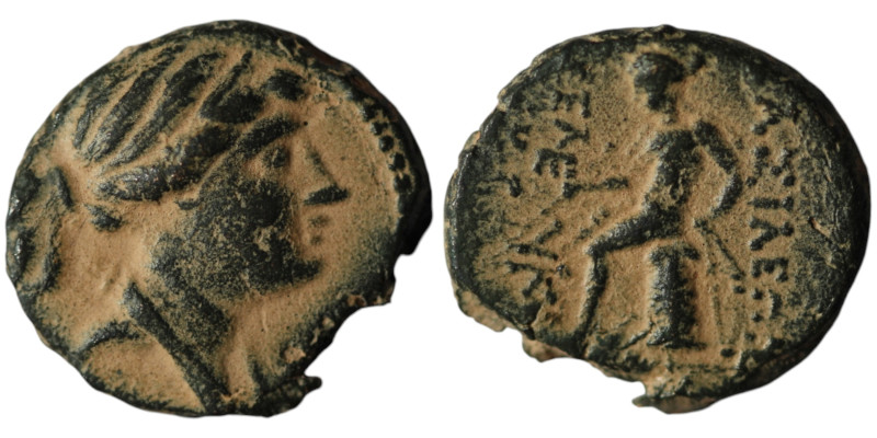 SELEUKID KINGS of SYRIA. Seleukos III Soter (Keraunos), 226-223 BC. Antioch.
AE ...