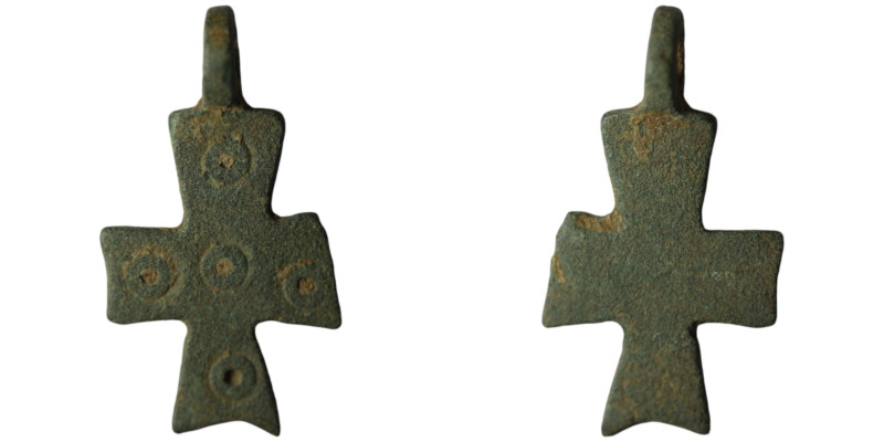 Byzantine pendant cross
AE Bronze (25mm, 2,12g)