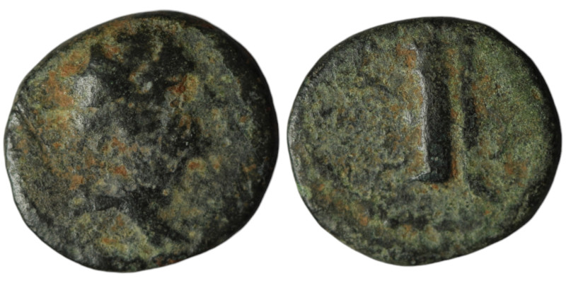 Greek coin
AE Bronze (13mm, 1,54g)