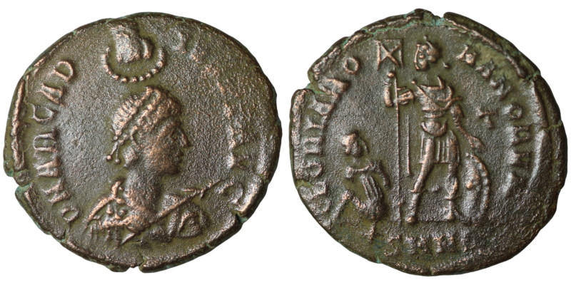 Arcadius (AD 383-408). Nicomedia
AE Follis (25mm, 5,17g)