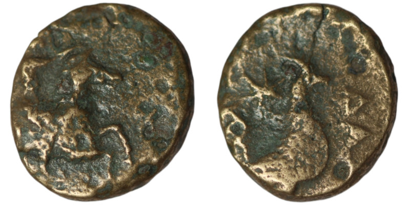 TROAS. Dardanos. (4th century BC).
AE Bronze (11mm, 1,17g)