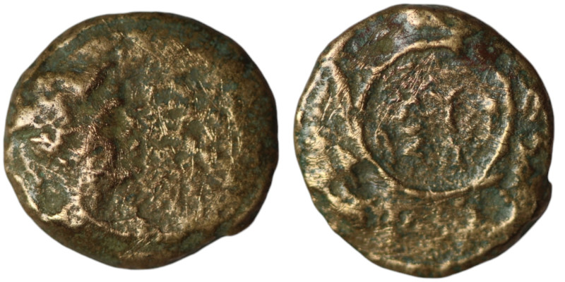 Greek coin
AE Bronze (10mm, 0,96g)