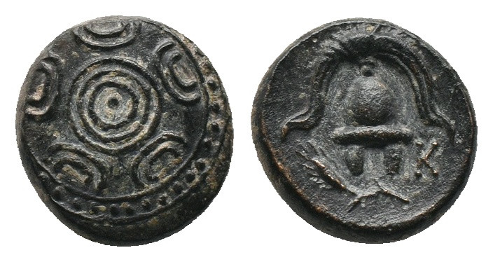 KINGS of MACEDON. Philip III Arrhidaios. Circa 323-317 BC. Salamis. AE.

Obv :...