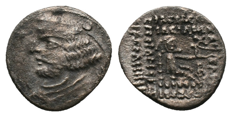 KINGS OF PARTHIA. Orodes II (Circa 57-38 BC). Drachm. Susa.
Obv: Diademed and d...