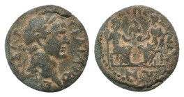 UNCERTAIN . TRAJAN ( 98-117 ). Ae.
.
Condition: Fine.
Weight: 8.30 g.
Diameter: 23.65 mm.