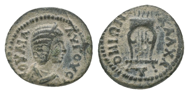 BITHYNIA. Kalchedon. Julia Domna (Augusta, 193-211). Ae.
Obv: YOVΛΙΑ AVΓOVCTA....