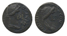 MYSIA. Pergamum. Pseudo-autonomous. Time of Claudius to Nero (41-68). Ae.
Obv: ΘЄON CYNKΛHTON.
Bareheaded and draped bust of the Senate right.
Rev:...