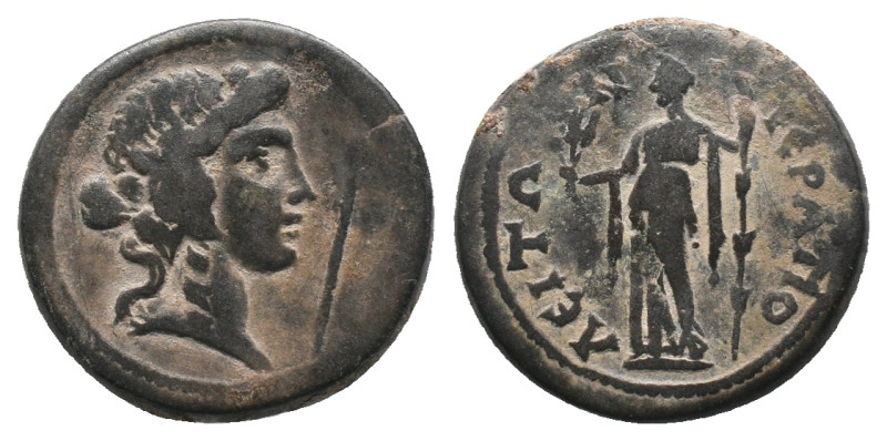 PHRYGIA. Hierapolis. Pseudo-autonomous (2nd-3rd centuries).
Obv: Draped bust of...