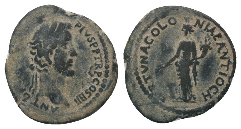 PISIDIA.Antioch.Antoninus Pius.(138-161).Ae.
Obv : ANTONINVS AVG PIVS PP TR P C...