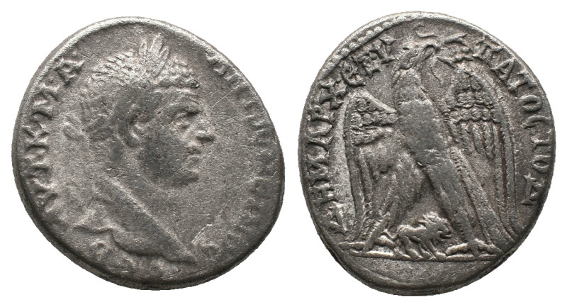 CYRRHESTICA. Hierapolis. Caracalla (198-217). Tetradrachm.
Obv: AVT K M A ANTΩN...