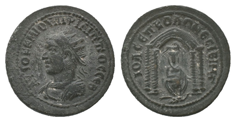 MESOPOTAMIA. Nisibis. Philip II (247-249). Ae.
Obv : AYTOK K M IOYΛI ΦIΛIΠΠOC C...