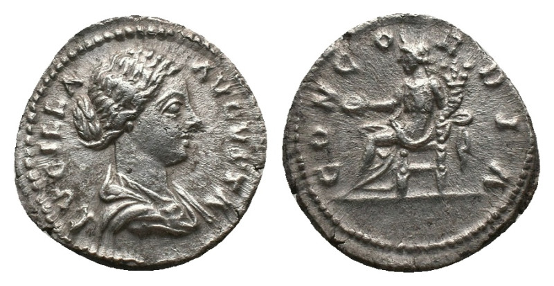 LUCILLA (Augusta, 164-182). Denarius. Rome.
Obv: LVCILLA AVGVSTA.
Draped bust ...