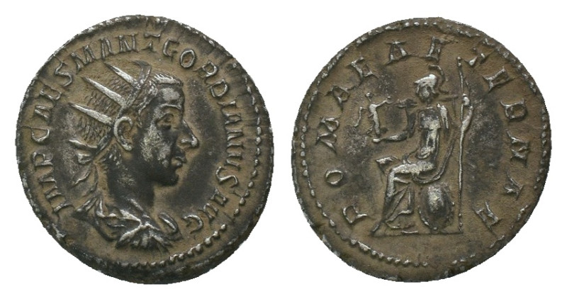 GORDIAN III (238-244). Antoninianus. Rome.
Obv: IMP CAES M ANT GORDIANVS AVG.
...