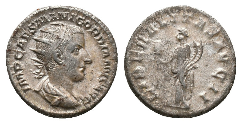 GORDIAN III (238-244). Antoninianus. Rome.
Obv: IMP CAES M ANT GORDIANVS AVG.
...