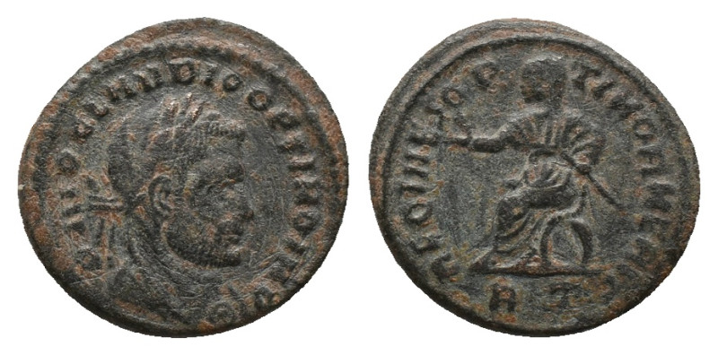 DIVUS CLAUDIUS II GOTHICUS (Died 270). Fractional Follis. Siscia. Struck under C...