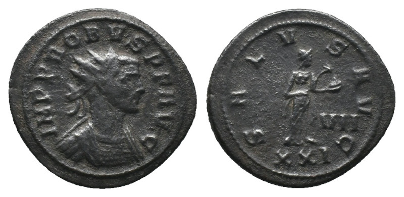 PROBUS (276-282). Antoninianus. Siscia.
Obv: IMP PROBVS P F AVG.
Radiate and c...