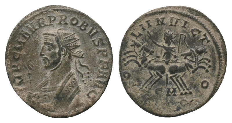 PROBUS (276-282). Antoninianus. Cyzicus.
Obv: IMP C M AVR PROBVS P F AVG.
Radi...